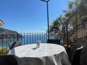 Ocean View Flat with Fast WI-FI and Elevator to Town, Levanto